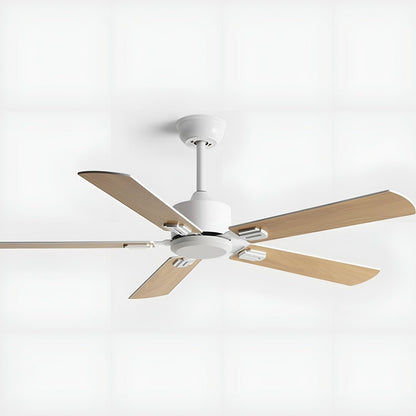 Vintage Wood Grain 3-Speed Frequency Ceiling Fan 5 Blades