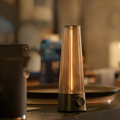 Vintage Cone Dimmable LED Table Lamp Ambient Light