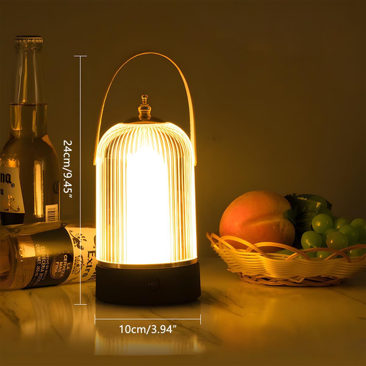 Vintage Dimmable Atmosphere Table Lamp Rechargeable - Flare Shack