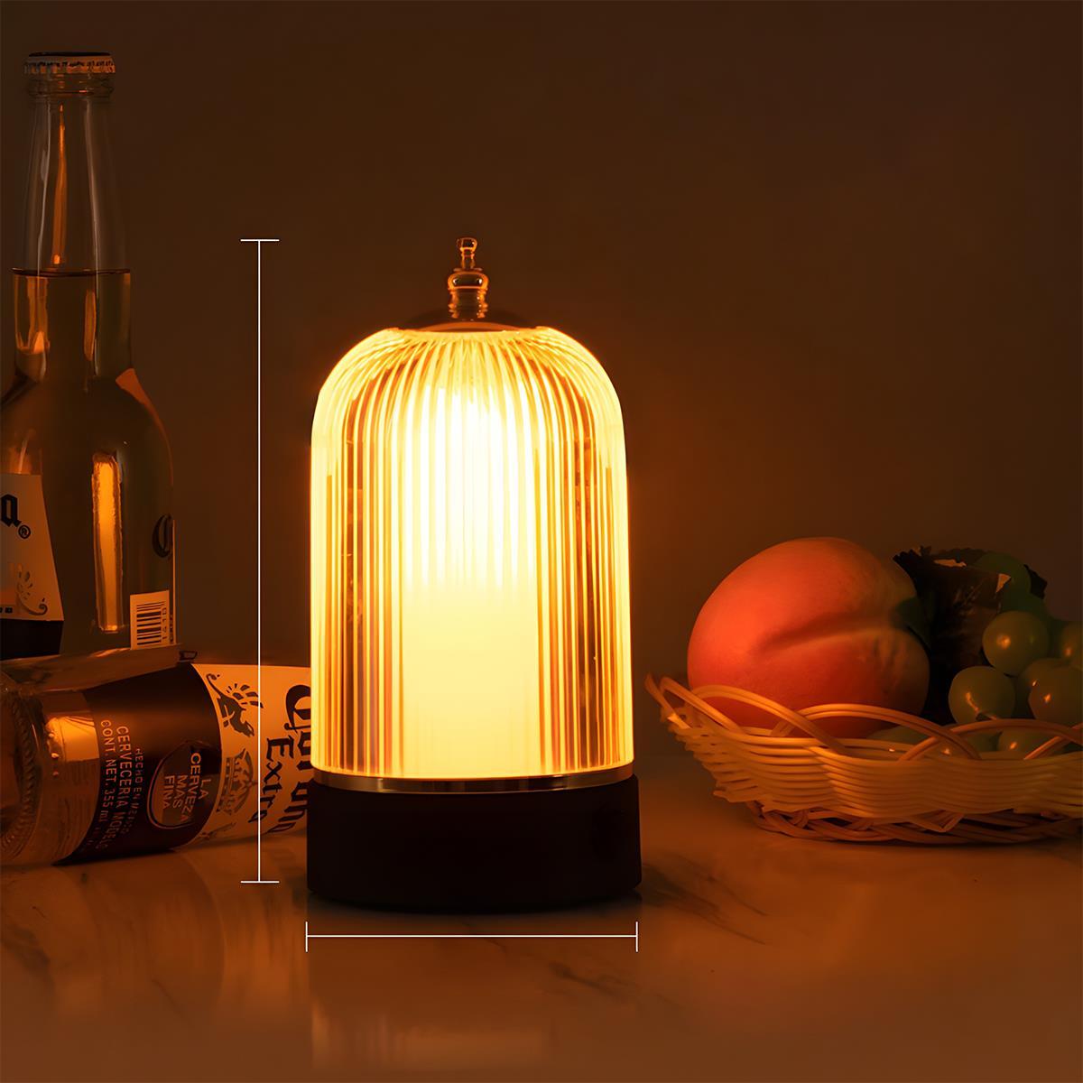 Vintage Dimmable Atmosphere Table Lamp Rechargeable - Flare Shack