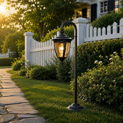 Vintage European Outdoor Path Light LED Lantern - Flare Shack