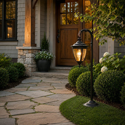 Vintage European Outdoor Path Light LED Lantern