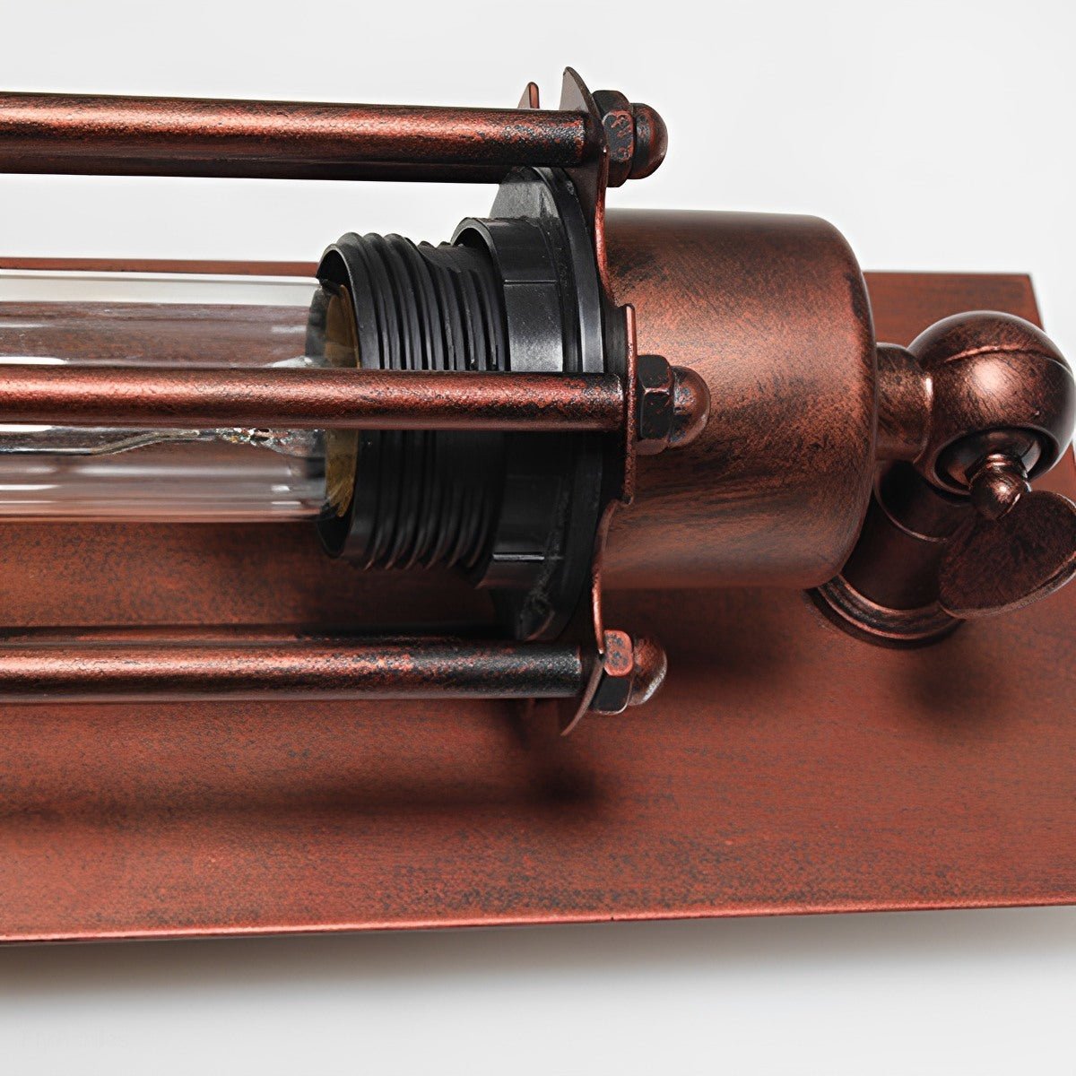 Vintage Industrial Iron Art LED Wall Sconces