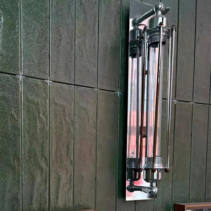 Vintage Industrial Iron Art LED Wall Sconces