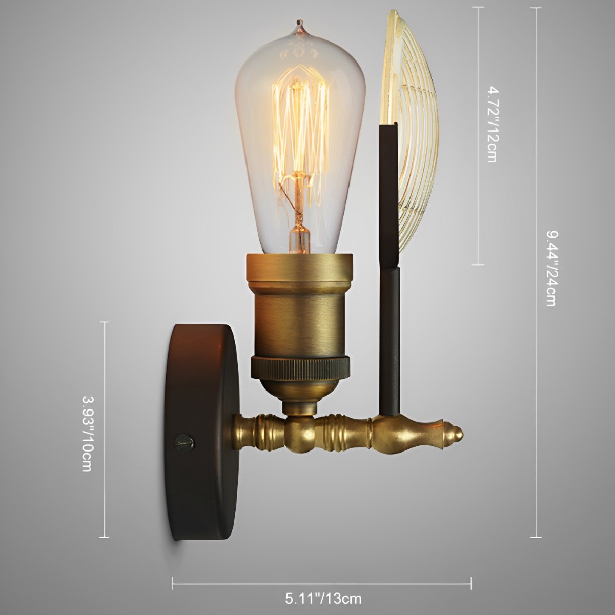 Vintage Luxury Industrial Car Lamp LED Wall Sconces