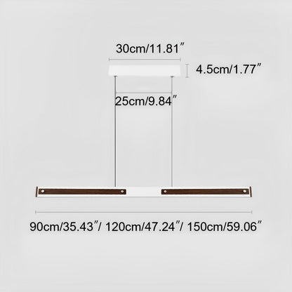 Vintage Minimalist Up and Down Dimmable LED Long Strip Light
