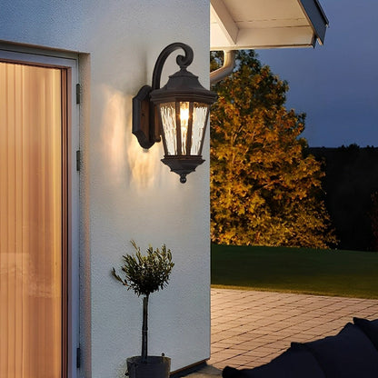 Vintage Rustic Waterproof Outdoor LED Porch Wall Lights - Flare Shack