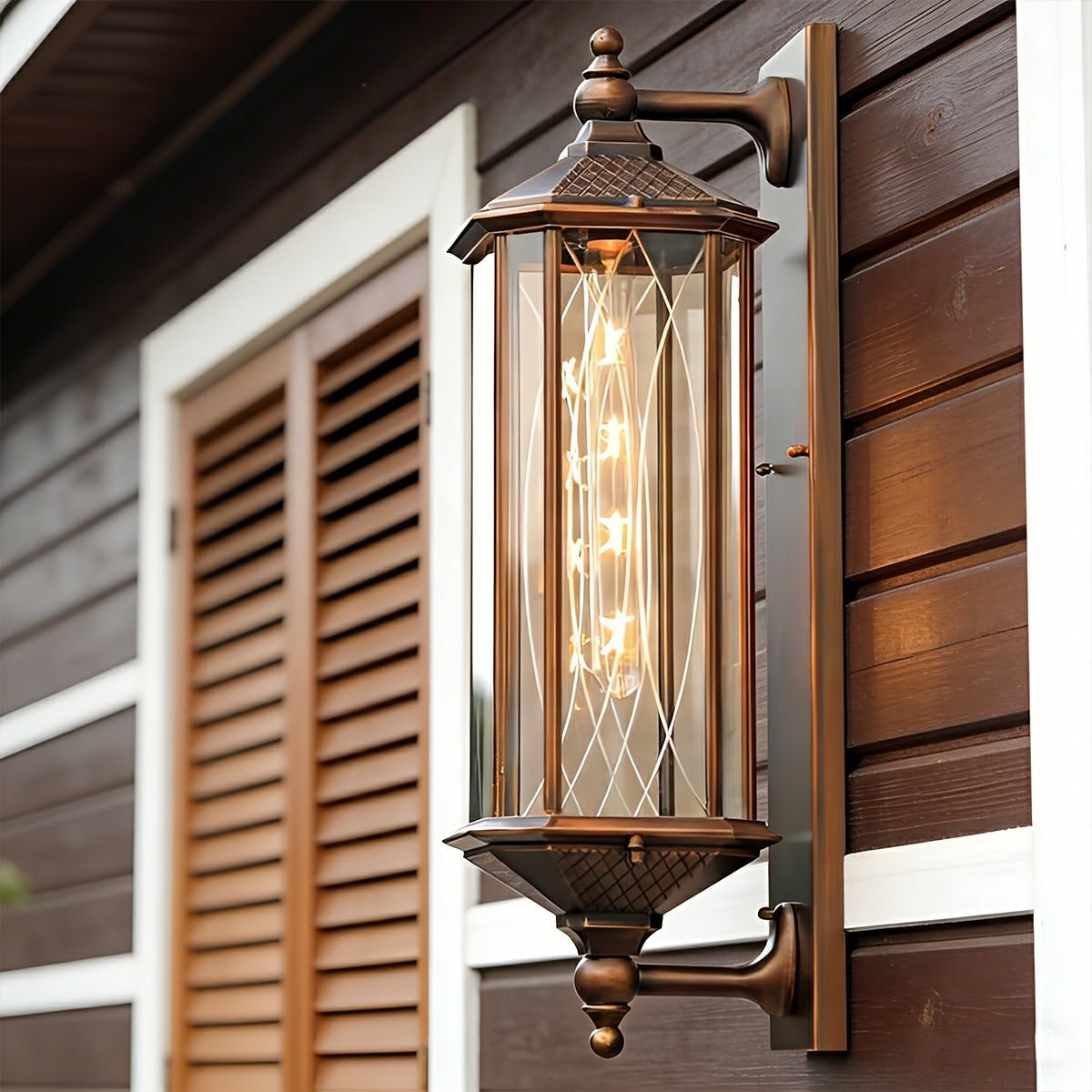 Vintage Rustic Waterproof Outdoor Porch Wall Lights - Flare Shack