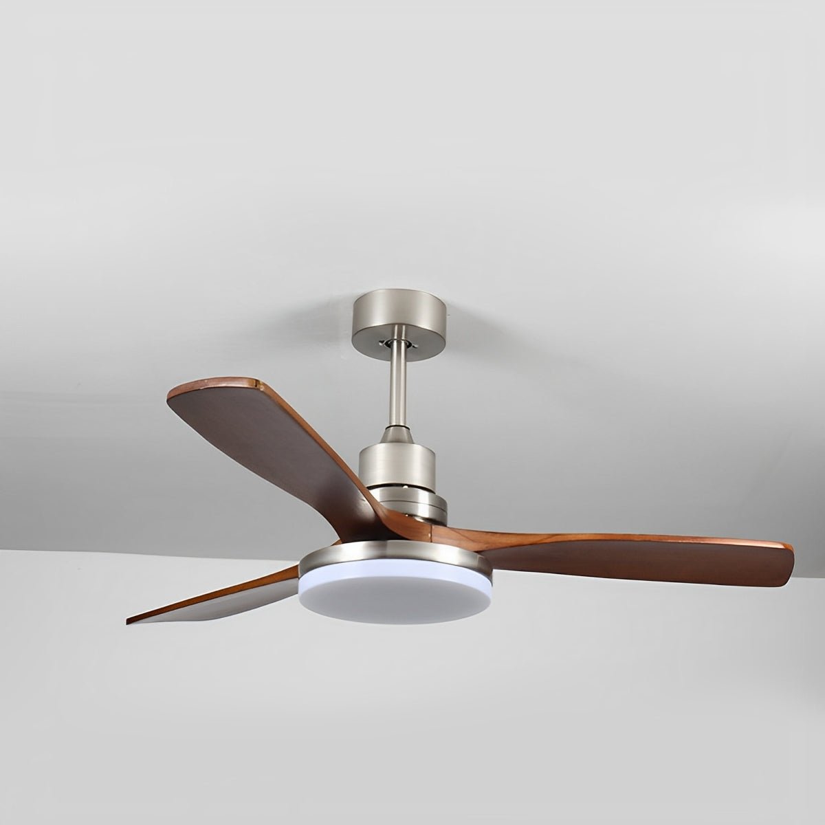 Vintage Variable Frequency Solid Wood Ceiling Fan Light - Flare Shack