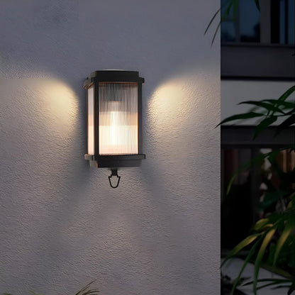 Vintage Waterproof Rectangular Outdoor LED Porch Wall Lights - Flare Shack