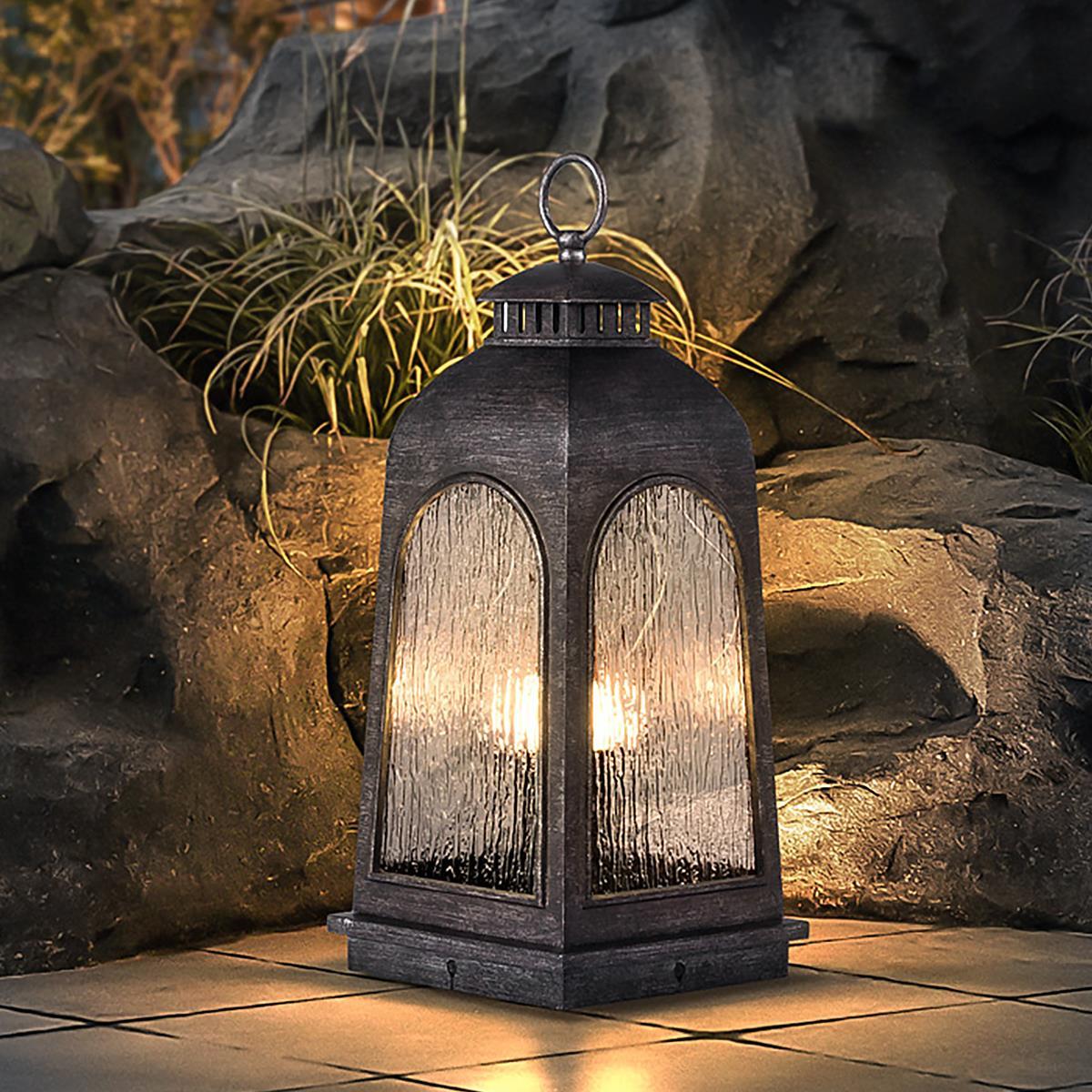 Vintage Waterproof Lantern Outdoor LED Landscape Lighting