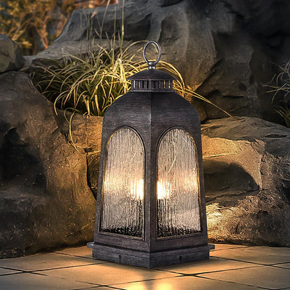 Vintage Waterproof Lantern Outdoor LED Landscape Lighting