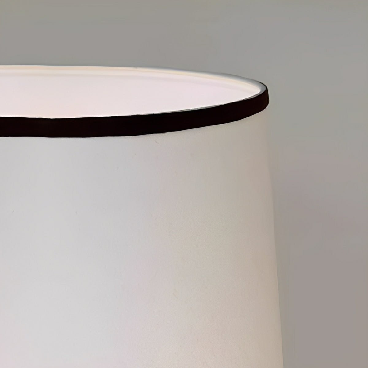 Vintage Wood Tapered LED Floor Lamp