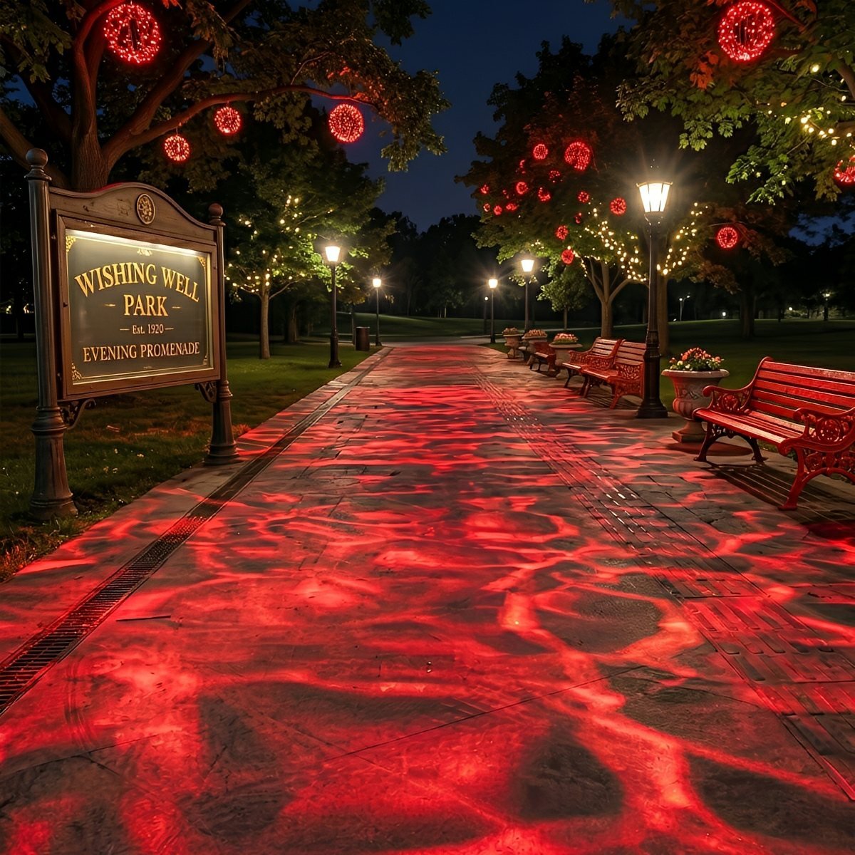Waterproof 3D Dynamic Ocean Water Ripple LED Spotlight Ambient Lighting - Flare Shack