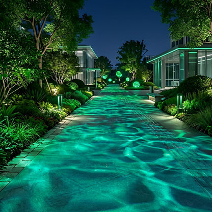 Waterproof 3D Dynamic Ocean Water Ripple LED Spotlight Ambient Lighting - Flare Shack