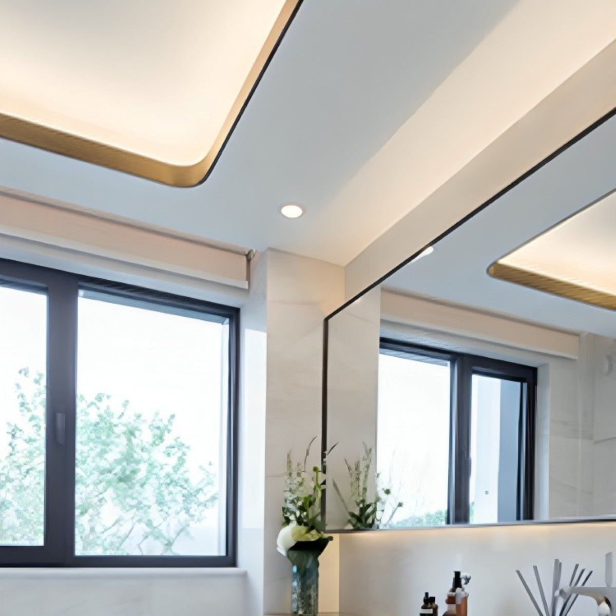 Waterproof 4*8mm Outdoor Recessed LED Linear Wall Light Strip DIY - Flare Shack