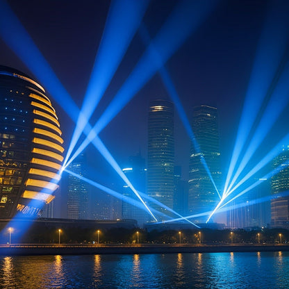 Waterproof 540° Rotation Outdoor LED Beam Spot Light Special Effects Lighting - Flare Shack