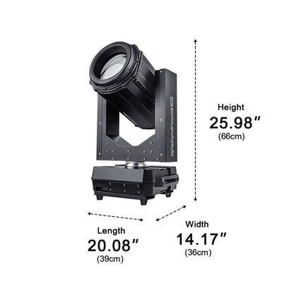 Waterproof 540° Rotation Outdoor LED Beam Spot Light Special Effects Lighting