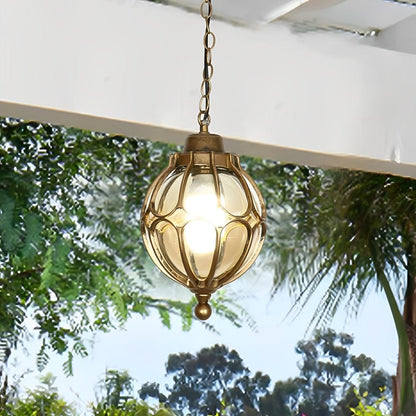 Waterproof Aluminum Ball Outdoor Chandelier Light Hanging Pendan Light - Flare Shack
