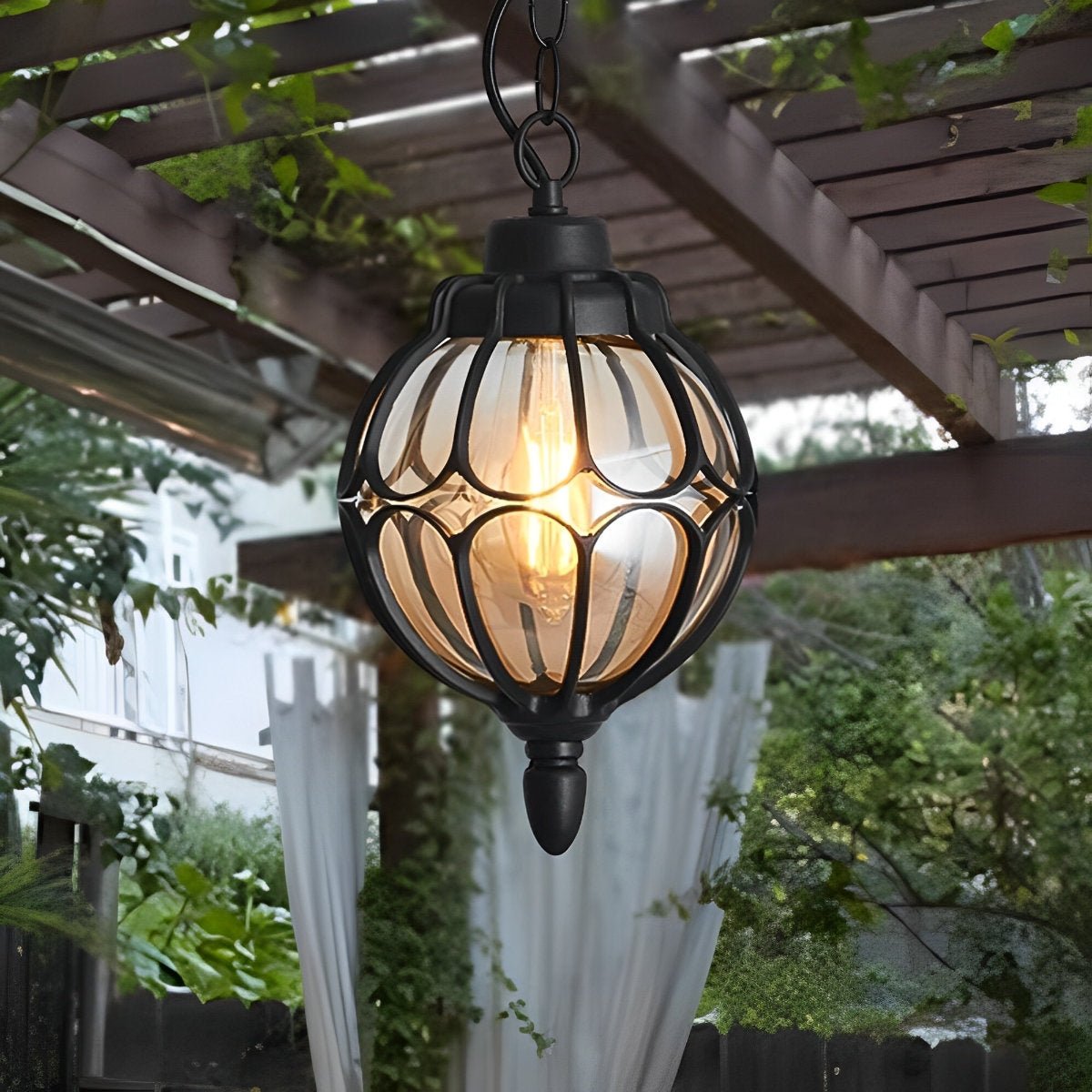 Waterproof Aluminum Ball Outdoor Chandelier Light Hanging Pendan Light - Flare Shack