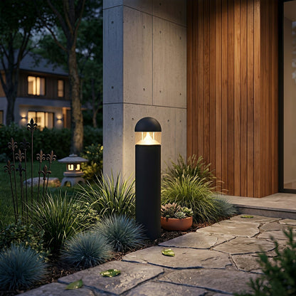 Waterproof Aluminum Metal Post Bollard Light Pillar Lantern Pathway - Flare Shack