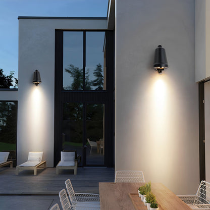 Waterproof Bell Shaped LED Outdoor Wall Sconces Wall Washer Light - Flare Shack
