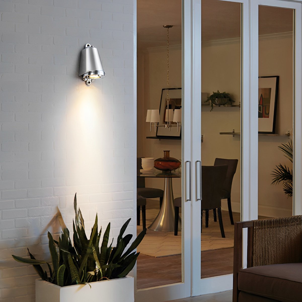 Waterproof Bell Shaped LED Outdoor Wall Sconces Wall Washer Light - Flare Shack