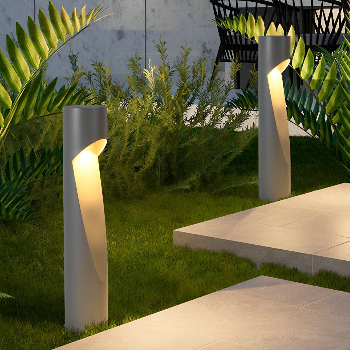 Waterproof Bollard LED Outdoor Grass Pathway Lights - Flare Shack