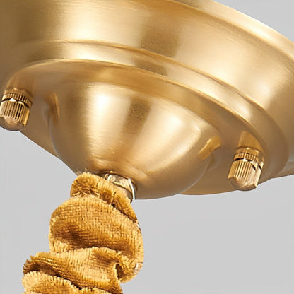 Waterproof Copper Luxury Diamond LED Outdoor Pandent Lights