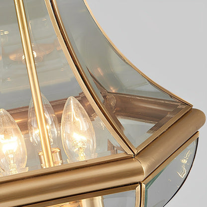 Waterproof Copper Luxury Diamond LED Outdoor Pandent Lights