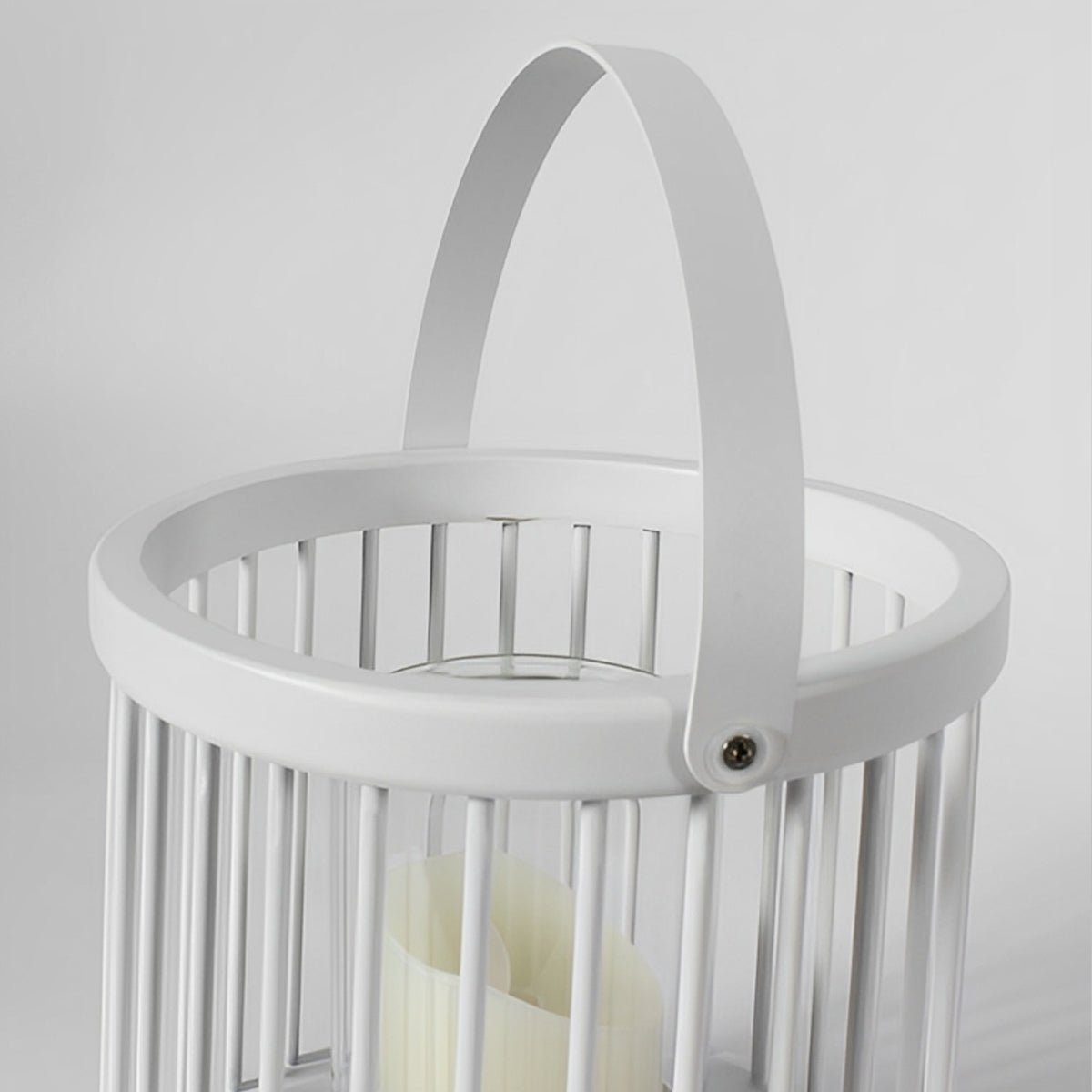 Waterproof Cylinder Outdoor Floor Lamps Hanging LED Candle Lanterns