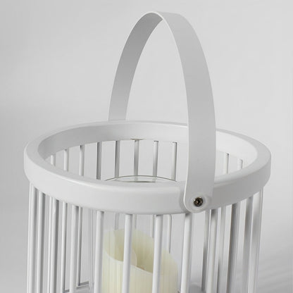 Waterproof Cylinder Outdoor Floor Lamps Hanging LED Candle Lanterns