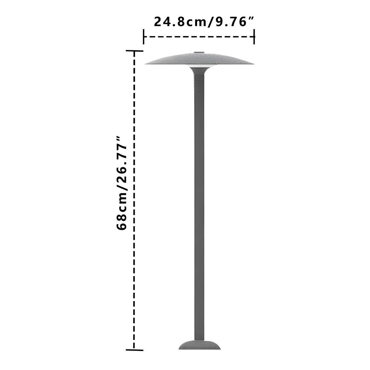Waterproof Dome Mushroom LED Outdoor Landscape Lighting
