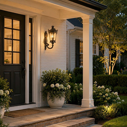Waterproof European Mid-Century Outdoor Wall Light