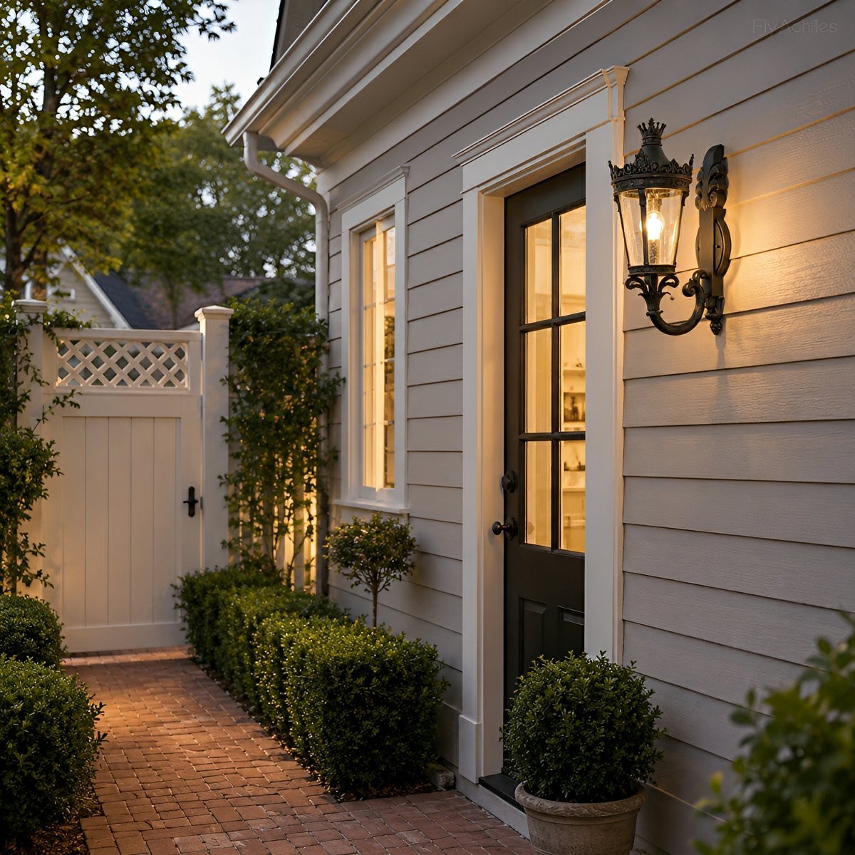 Waterproof European Mid-Century Outdoor Wall Light