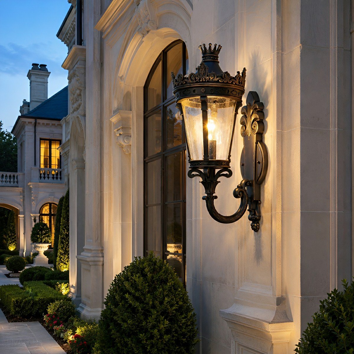 Waterproof European Mid-Century Outdoor Wall Light