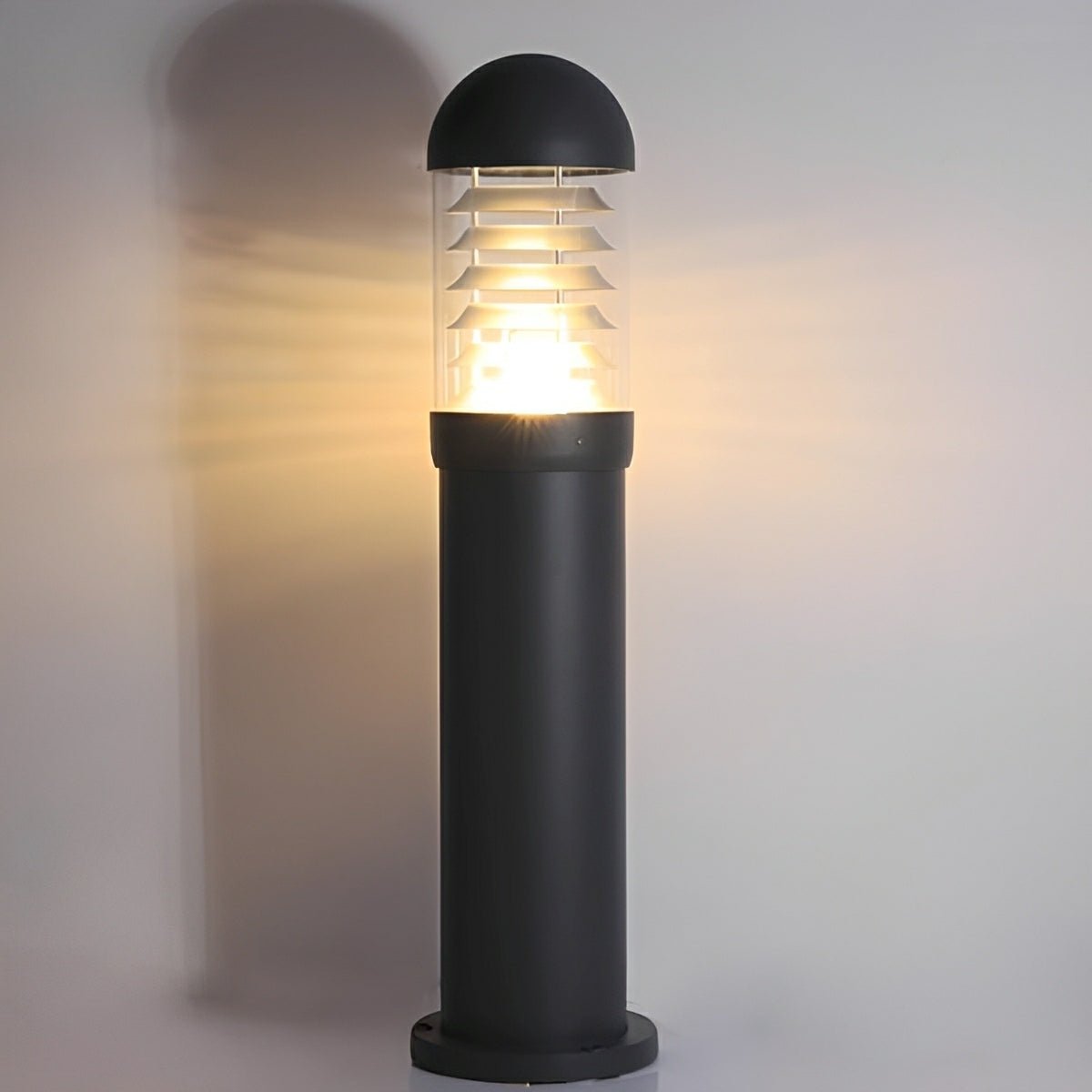 Waterproof Fence Patio Courtyard Park Yard  Aluminum Pillar Post Column Lamp