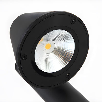 Waterproof Flash Black Modern Column Outdoor Street Pole Lights