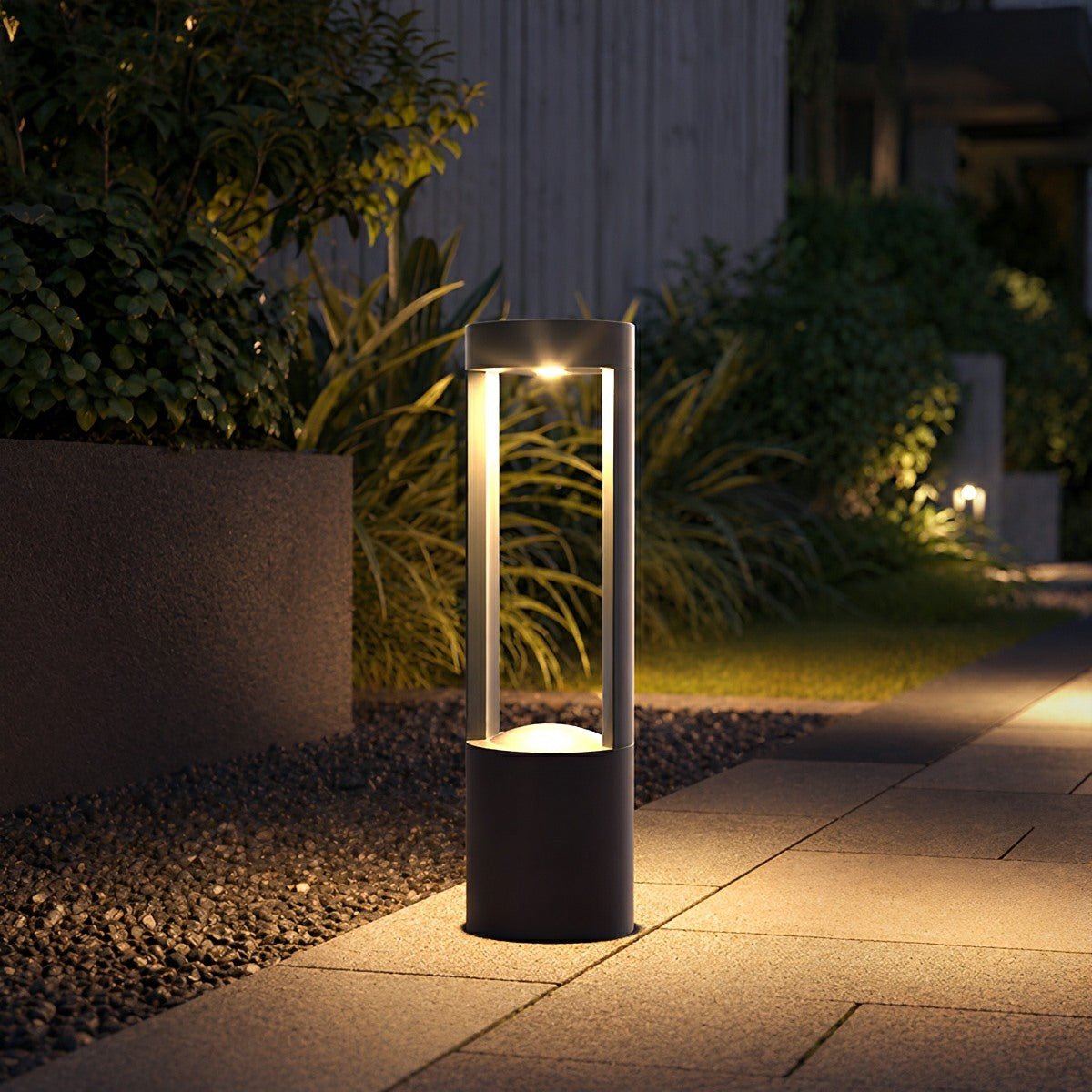 Waterproof Hollow Cylindrical Shaped LED Lamp Post Lights - Flare Shack