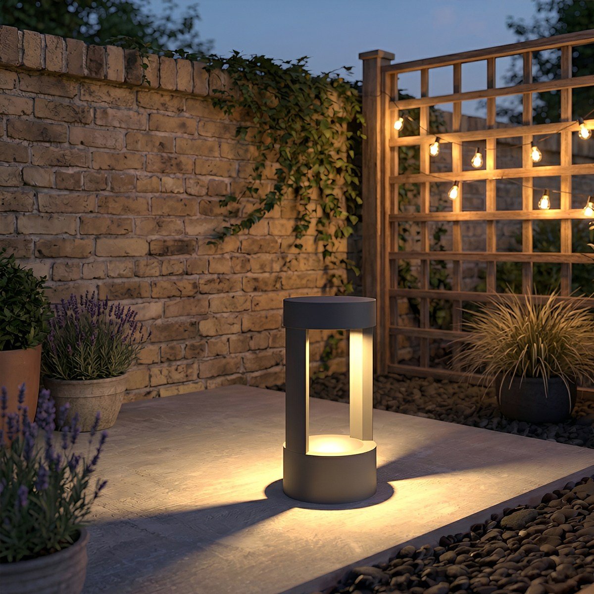 Waterproof Hollow Cylindrical Shaped LED Lamp Post Lights - Flare Shack