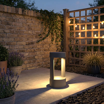 Waterproof Hollow Cylindrical Shaped LED Lamp Post Lights - Flare Shack