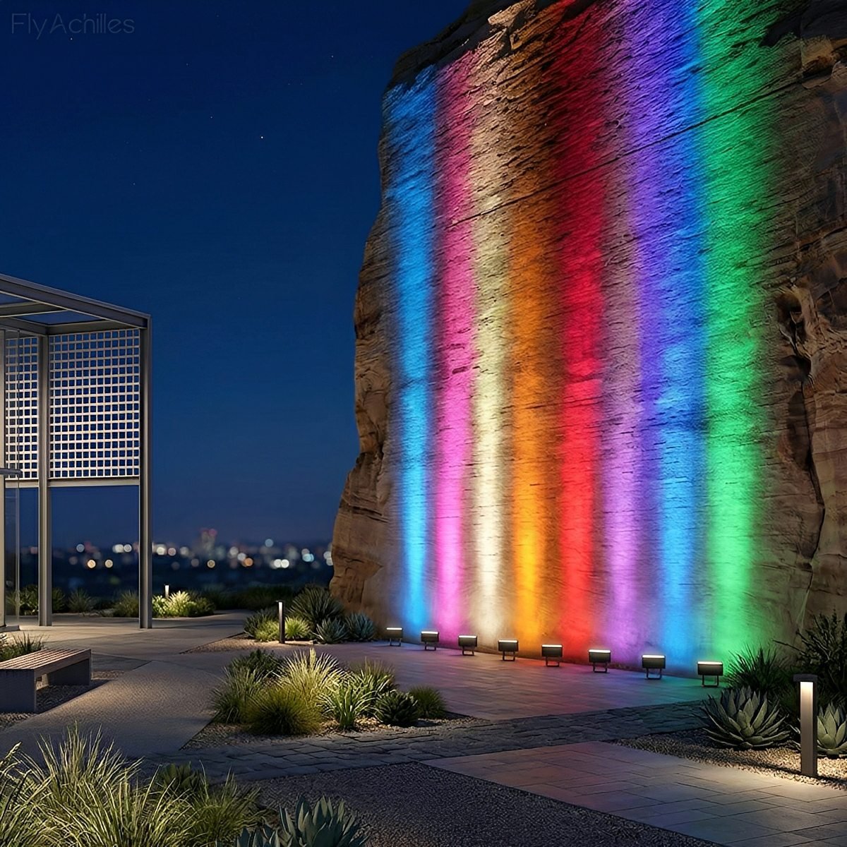 Waterproof IP65 LED Modern Outdoor Wall Lights Spotlight Lighting