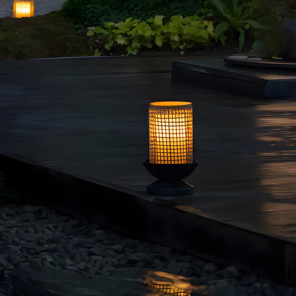 Waterproof LED Candlestick Outdoor Lawn Post Lighting - Flare Shack