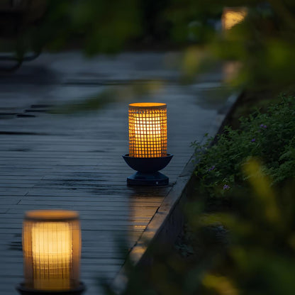 Waterproof  LED Candlestick Outdoor Lawn Post Lighting