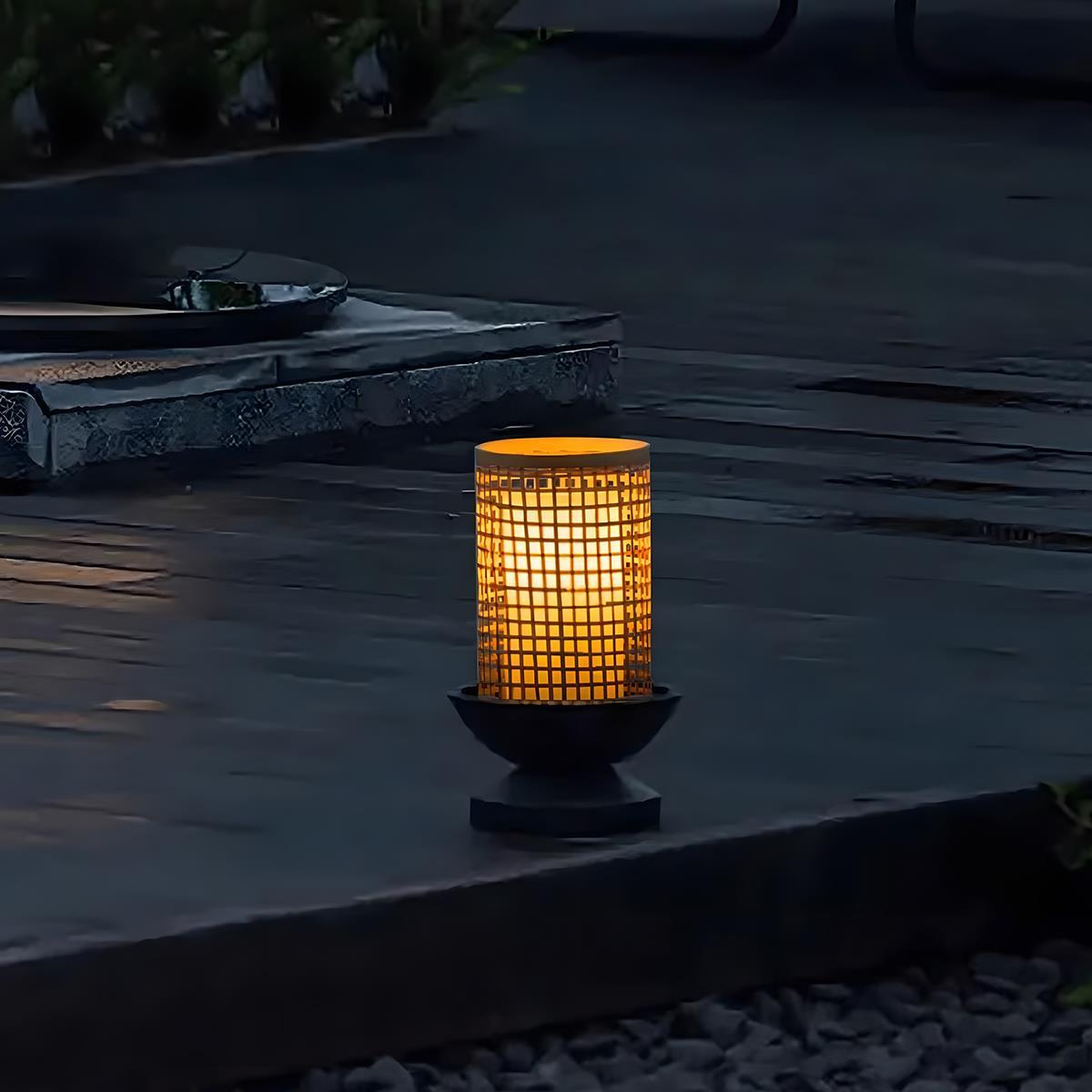 Waterproof  LED Candlestick Outdoor Lawn Post Lighting