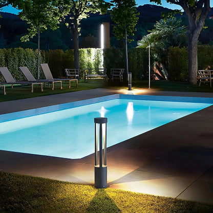 Waterproof LED High Pole Post Light Landscape Decorative Lighting for Outdoor - Flare Shack