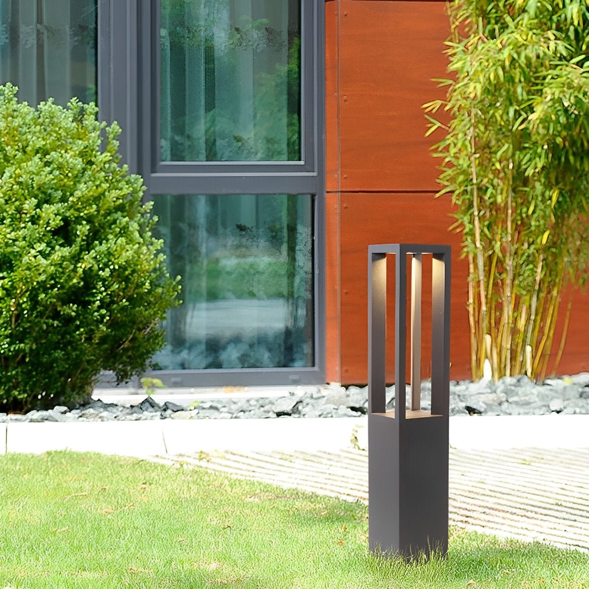 Waterproof LED High Pole Post Light Landscape Decorative Lighting for Outdoor - Flare Shack