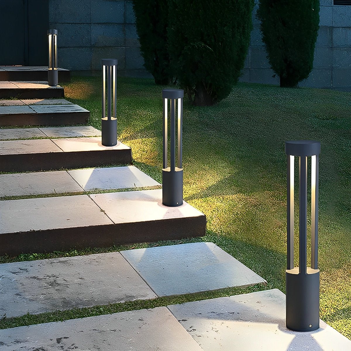Waterproof LED High Pole Post Light Landscape Decorative Lighting for Outdoor - Flare Shack