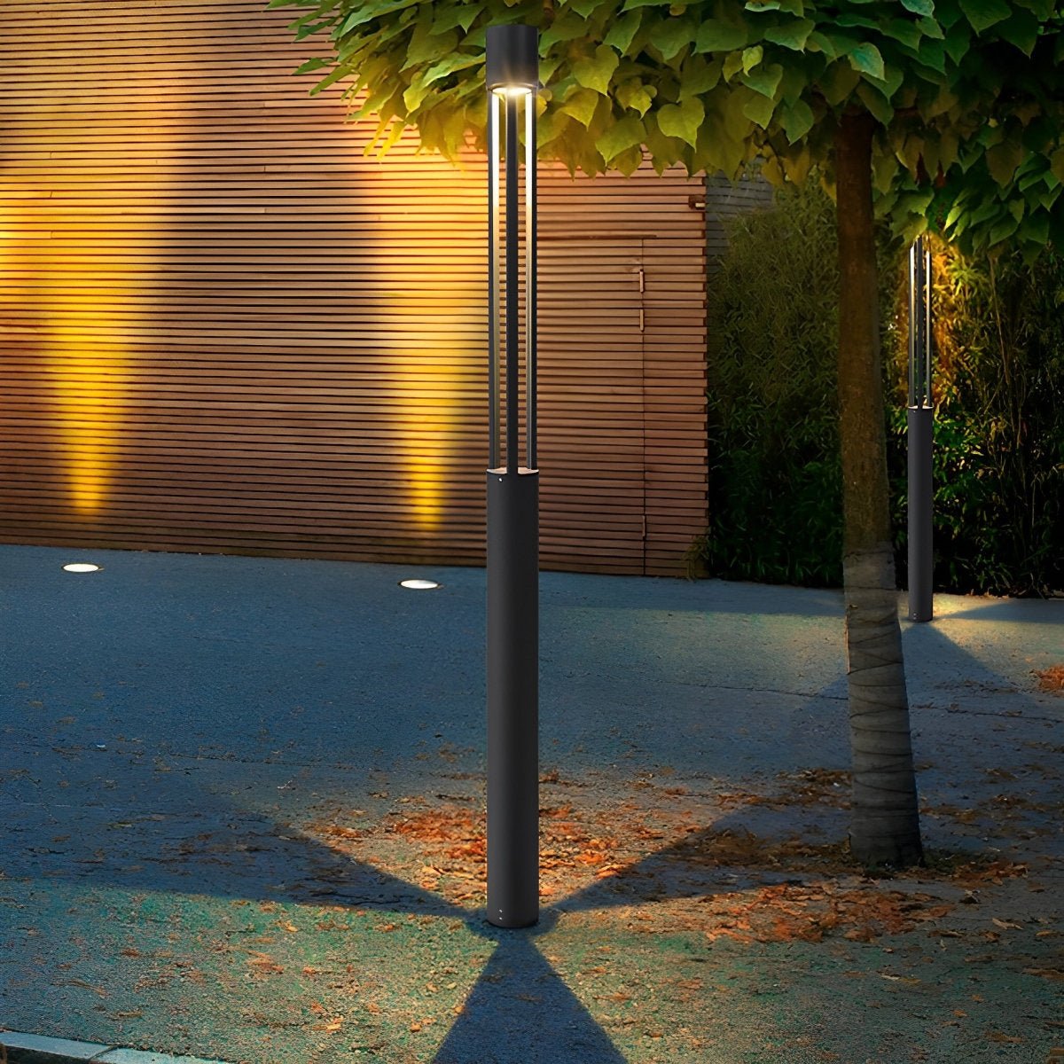 Waterproof LED High Pole Post Light Landscape Decorative Lighting for Outdoor - Flare Shack
