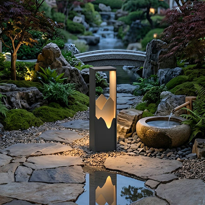 Waterproof LED Mountain Scenery Outdoor Path Lights